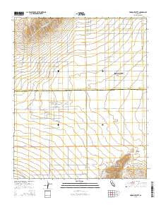 Fairmont Butte California Current topographic map, 1:24000 scale, 7.5 X 7.5 Minute, Year 2015
