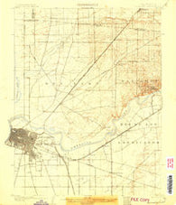 Fairoaks California Historical topographic map, 1:62500 scale, 15 X 15 Minute, Year 1902