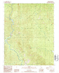 Fairview California Historical topographic map, 1:24000 scale, 7.5 X 7.5 Minute, Year 1987