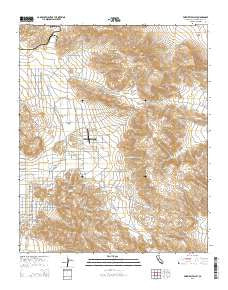 Fairview Valley California Current topographic map, 1:24000 scale, 7.5 X 7.5 Minute, Year 2015