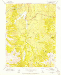 Fales Hot Springs California Historical topographic map, 1:24000 scale, 7.5 X 7.5 Minute, Year 1954