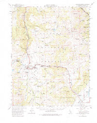 Fales Hot Springs California Historical topographic map, 1:62500 scale, 15 X 15 Minute, Year 1956