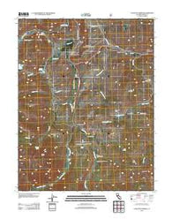 Fales Hot Springs California Historical topographic map, 1:24000 scale, 7.5 X 7.5 Minute, Year 2012
