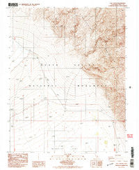 Fall Canyon California Historical topographic map, 1:24000 scale, 7.5 X 7.5 Minute, Year 1986