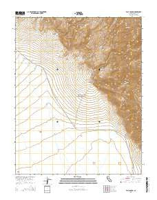 Fall Canyon California Current topographic map, 1:24000 scale, 7.5 X 7.5 Minute, Year 2015