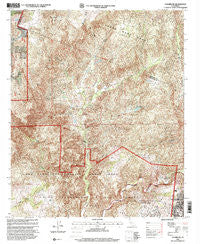 Fallbrook California Historical topographic map, 1:24000 scale, 7.5 X 7.5 Minute, Year 1997
