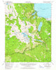 Fallen Leaf Lake California Historical topographic map, 1:62500 scale, 15 X 15 Minute, Year 1955