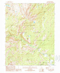 Falls Ridge California Historical topographic map, 1:24000 scale, 7.5 X 7.5 Minute, Year 1990