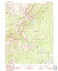 Falls Ridge California Historical topographic map, 1:24000 scale, 7.5 X 7.5 Minute, Year 1992