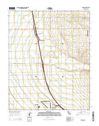 Famoso California Current topographic map, 1:24000 scale, 7.5 X 7.5 Minute, Year 2015