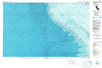 Farallon Islands California Historical topographic map, 1:100000 scale, 30 X 60 Minute, Year 1993