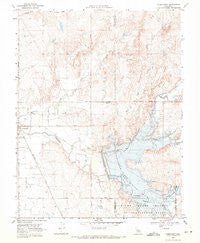 Farmington California Historical topographic map, 1:24000 scale, 7.5 X 7.5 Minute, Year 1968