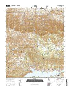 Fawnskin California Current topographic map, 1:24000 scale, 7.5 X 7.5 Minute, Year 2015