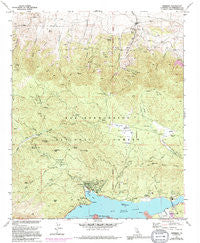 Fawnskin California Historical topographic map, 1:24000 scale, 7.5 X 7.5 Minute, Year 1971