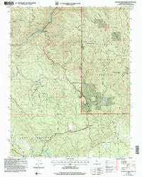 Feliciana Mountain California Historical topographic map, 1:24000 scale, 7.5 X 7.5 Minute, Year 2004
