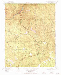 Feliciana Mtn. California Historical topographic map, 1:24000 scale, 7.5 X 7.5 Minute, Year 1947