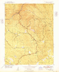 Feliciana Mtn. California Historical topographic map, 1:24000 scale, 7.5 X 7.5 Minute, Year 1948