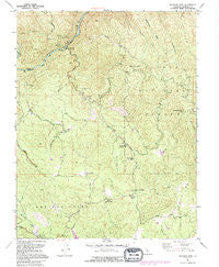 Feliciana Mtn. California Historical topographic map, 1:24000 scale, 7.5 X 7.5 Minute, Year 1992