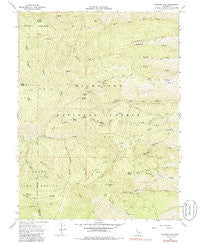 Felkner Hill California Historical topographic map, 1:24000 scale, 7.5 X 7.5 Minute, Year 1968