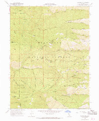 Felkner Hill California Historical topographic map, 1:24000 scale, 7.5 X 7.5 Minute, Year 1968