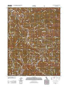 Felkner Hill California Historical topographic map, 1:24000 scale, 7.5 X 7.5 Minute, Year 2012