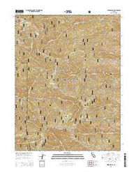 Felkner Hill California Current topographic map, 1:24000 scale, 7.5 X 7.5 Minute, Year 2015
