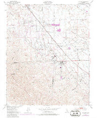 Fellows California Historical topographic map, 1:24000 scale, 7.5 X 7.5 Minute, Year 1950