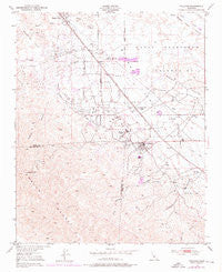 Fellows California Historical topographic map, 1:24000 scale, 7.5 X 7.5 Minute, Year 1950