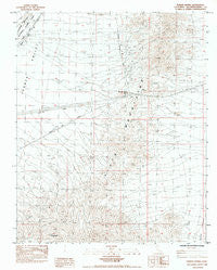 Fenner Spring California Historical topographic map, 1:24000 scale, 7.5 X 7.5 Minute, Year 1984