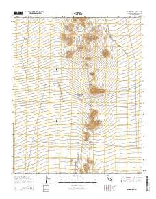 Fenner Hills California Current topographic map, 1:24000 scale, 7.5 X 7.5 Minute, Year 2015