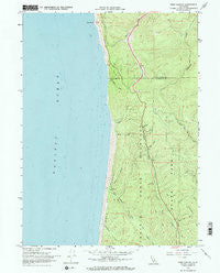 Fern Canyon California Historical topographic map, 1:24000 scale, 7.5 X 7.5 Minute, Year 1966