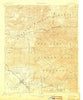Fernando California Historical topographic map, 1:62500 scale, 15 X 15 Minute, Year 1900