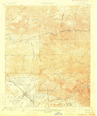 Fernando California Historical topographic map, 1:62500 scale, 15 X 15 Minute, Year 1900