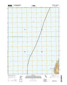 Ferndale OE W California Current topographic map, 1:24000 scale, 7.5 X 7.5 Minute, Year 2015