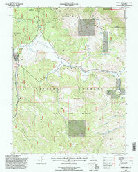 Ferris Creek California Historical topographic map, 1:24000 scale, 7.5 X 7.5 Minute, Year 1994