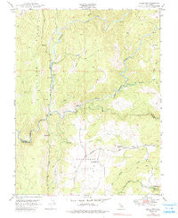 Fiddletown California Historical topographic map, 1:24000 scale, 7.5 X 7.5 Minute, Year 1949