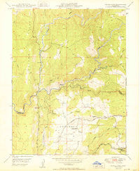 Fiddletown California Historical topographic map, 1:24000 scale, 7.5 X 7.5 Minute, Year 1950