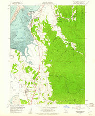 Fields Landing California Historical topographic map, 1:24000 scale, 7.5 X 7.5 Minute, Year 1959