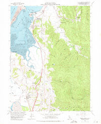 Fields Landing California Historical topographic map, 1:24000 scale, 7.5 X 7.5 Minute, Year 1959