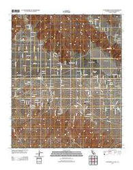 Fifteenmile Valley California Historical topographic map, 1:24000 scale, 7.5 X 7.5 Minute, Year 2012