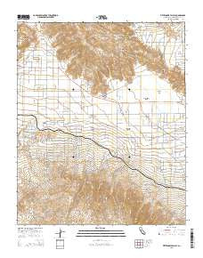 Fifteenmile Valley California Current topographic map, 1:24000 scale, 7.5 X 7.5 Minute, Year 2015