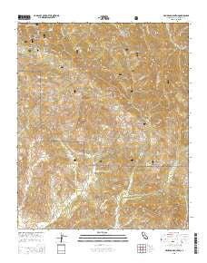 Figueroa Mountain California Current topographic map, 1:24000 scale, 7.5 X 7.5 Minute, Year 2015