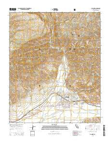 Fillmore California Current topographic map, 1:24000 scale, 7.5 X 7.5 Minute, Year 2015