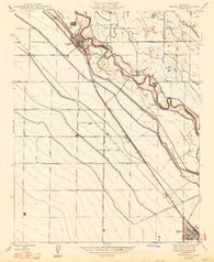 Firebaugh California Historical topographic map, 1:24000 scale, 7.5 X 7.5 Minute, Year 1947
