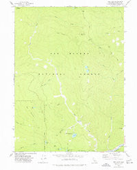Fish Lake California Historical topographic map, 1:24000 scale, 7.5 X 7.5 Minute, Year 1974