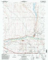 Fish Slough California Historical topographic map, 1:24000 scale, 7.5 X 7.5 Minute, Year 1994