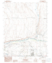 Fish Slough California Historical topographic map, 1:24000 scale, 7.5 X 7.5 Minute, Year 1984