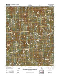 Fish Camp California Historical topographic map, 1:24000 scale, 7.5 X 7.5 Minute, Year 2012