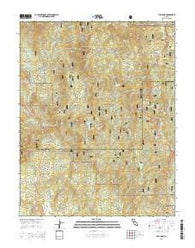 Fish Camp California Current topographic map, 1:24000 scale, 7.5 X 7.5 Minute, Year 2015