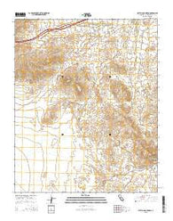 Flattop Mountain California Current topographic map, 1:24000 scale, 7.5 X 7.5 Minute, Year 2015